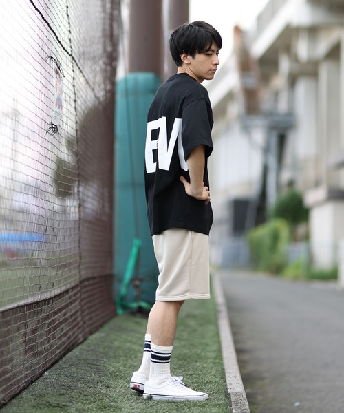 NEW ERA(ニューエラ)の「NEW ERA/ニューエラ 半袖Tシャツ バックプリント オーバーサイズ 14410046/14410047/14410048(Tシャツ/カットソー・メンズ・ホワイト/ベージュ/ブラック・M/L/XL/XXL)」の17枚目の写真