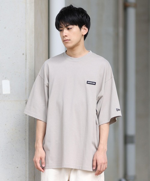 NEW ERA(ニューエラ)の「NEW ERA/ニューエラ 半袖Tシャツ バックプリント オーバーサイズ 14410046/14410047/14410048(Tシャツ/カットソー・メンズ・ホワイト/ベージュ/ブラック・M/L/XL/XXL)」の18枚目の写真