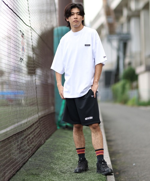 NEW ERA(ニューエラ)の「NEW ERA/ニューエラ 半袖Tシャツ バックプリント オーバーサイズ 14410046/14410047/14410048(Tシャツ/カットソー・メンズ・ホワイト/ベージュ/ブラック・M/L/XL/XXL)」の10枚目の写真
