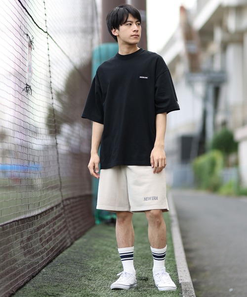 NEW ERA(ニューエラ)の「NEW ERA/ニューエラ 半袖Tシャツ バックプリント オーバーサイズ 14410046/14410047/14410048(Tシャツ/カットソー・メンズ・ホワイト/ベージュ/ブラック・M/L/XL/XXL)」の15枚目の写真