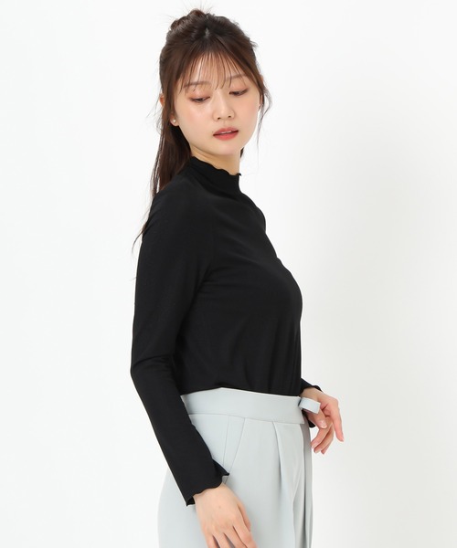 MISCH MASCH（ミッシュマッシュ）の「ラメカットソー（Tシャツ/カットソー・レディース・ホワイト/ブラック/ブルー・ﾌﾘ-）」の20枚目の写真