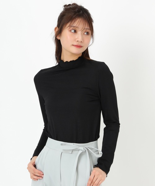 MISCH MASCH（ミッシュマッシュ）の「ラメカットソー（Tシャツ/カットソー・レディース・ホワイト/ブラック/ブルー・ﾌﾘ-）」の21枚目の写真