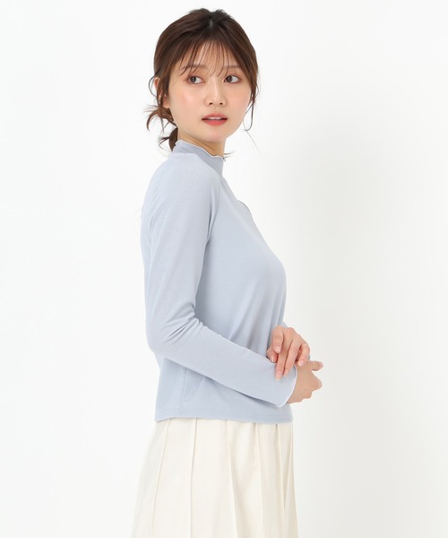 MISCH MASCH（ミッシュマッシュ）の「ラメカットソー（Tシャツ/カットソー・レディース・ホワイト/ブラック/ブルー・ﾌﾘ-）」の18枚目の写真