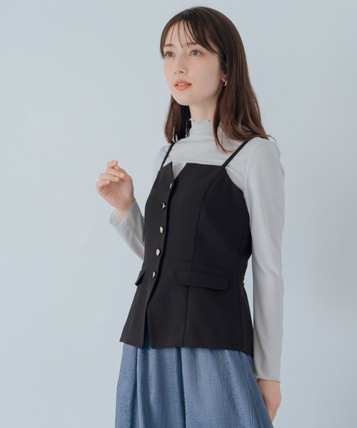 MISCH MASCH（ミッシュマッシュ）の「ラメカットソー（Tシャツ/カットソー・レディース・ホワイト/ブラック/ブルー・ﾌﾘ-）」の7枚目の写真