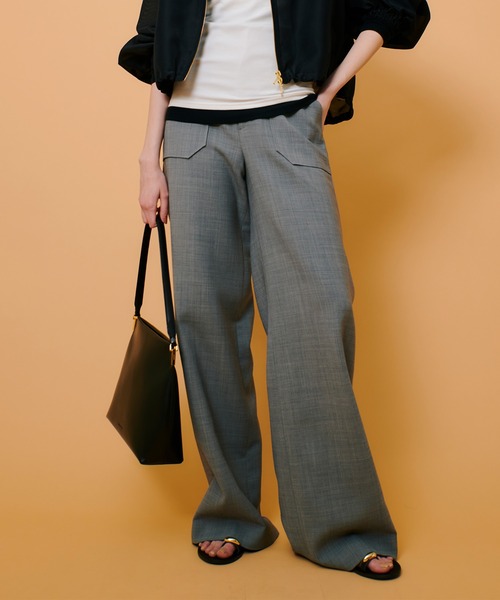 セール】T/W 2WAYバイヤスワイドパンツ（その他パンツ