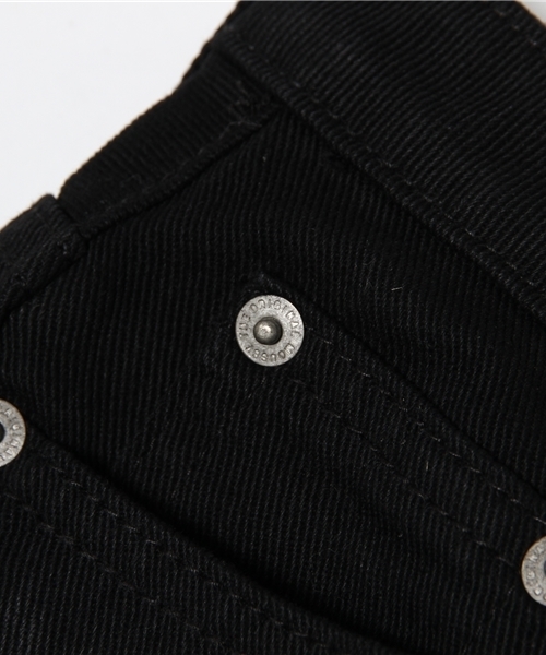 MOUSSY（マウジー）の「CUT OFF BLK S/PT（デニムパンツ・レディース・ブラック・0/1/2）」の11枚目の写真