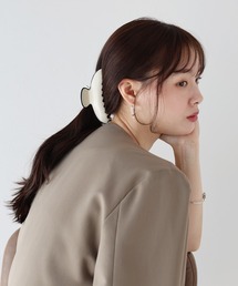 BLUEEAST | バイカラーバンスクリップ(バレッタ/ヘアクリップ)