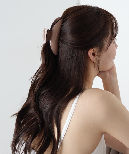 ヘアクリップ Three Four Time ヘアクリップ アセチサイズレステールクラッチ