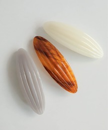 rapiecage | アクリルミドルオーバルバレッタ(その他ヘアアクセサリー)