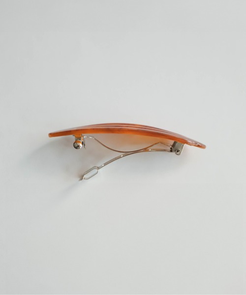 rapiecage（ラピエサージュ）の「アクリルミドルオーバルバレッタ（その他ヘアアクセサリー・レディース・アイボリー/グレー/ブラウン・FREE）」の9枚目の写真