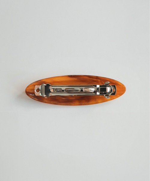 rapiecage（ラピエサージュ）の「アクリルミドルオーバルバレッタ（その他ヘアアクセサリー・レディース・アイボリー/グレー/ブラウン・FREE）」の8枚目の写真