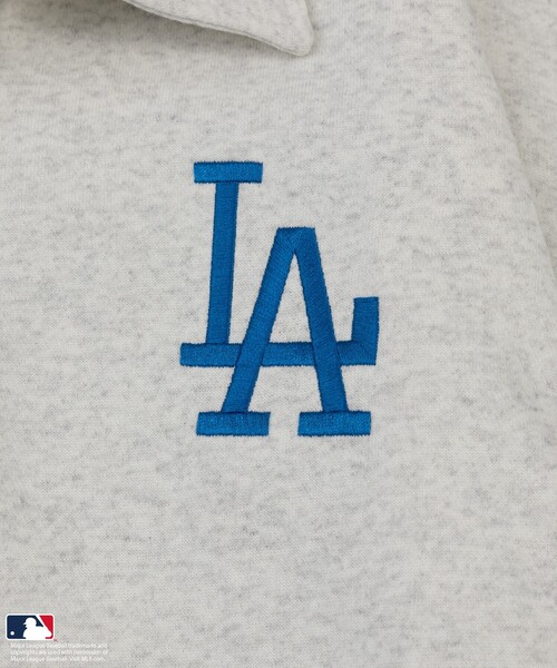 MLB（メジャーリーグベースボール）の「FREAK’S STORE/フリークスストア MLB ポロ襟 スウェット（スウェット・メンズ・グレー/チャコールグレー/ブラウン/ネイビー・MEDIUM/LARGE）」の20枚目の写真