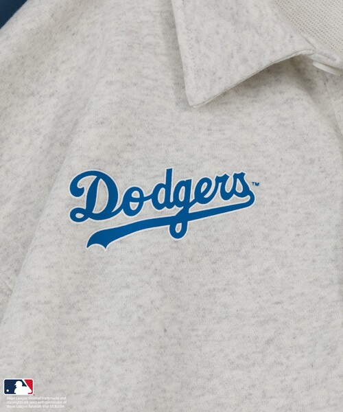 MLB（メジャーリーグベースボール）の「FREAK’S STORE/フリークスストア MLB ポロ襟 スウェット（スウェット・メンズ・グレー/チャコールグレー/ブラウン/ネイビー・MEDIUM/LARGE）」の21枚目の写真