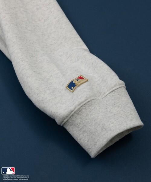 MLB（メジャーリーグベースボール）の「FREAK’S STORE/フリークスストア MLB ポロ襟 スウェット（スウェット・メンズ・グレー/チャコールグレー/ブラウン/ネイビー・MEDIUM/LARGE）」の14枚目の写真