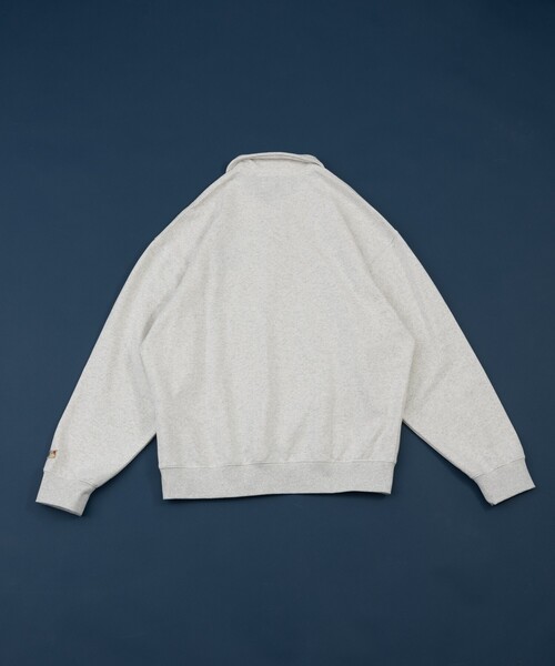 MLB（メジャーリーグベースボール）の「FREAK’S STORE/フリークスストア MLB ポロ襟 スウェット（スウェット・メンズ・グレー/チャコールグレー/ブラウン/ネイビー・MEDIUM/LARGE）」の16枚目の写真