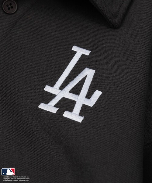 MLB（メジャーリーグベースボール）の「FREAK’S STORE/フリークスストア MLB ポロ襟 スウェット（スウェット・メンズ・グレー/チャコールグレー/ブラウン/ネイビー・MEDIUM/LARGE）」の8枚目の写真