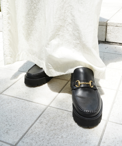 CAMINANDO（カミナンド）の「【CAMINANDO/カミナンド】BIT SLIPPER（スリッポン・レディース・ブラック・36/37/38/39）」の2枚目の写真