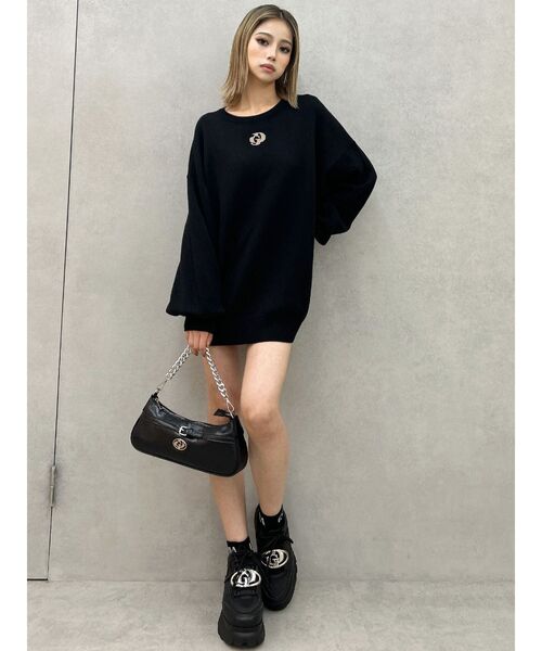 GYDA(ジェイダ)の「ベルトデザインBAG(ハンドバッグ・レディース・オフホワイト/ブラック・FREE)」の10枚目の写真