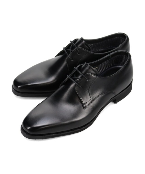 MODELLO(モデロ)の「【GORE-TEX】モデロ MODELLO ゴアテックス搭載 外羽根プレーントゥ・ビジネスシューズ DM2802G(ドレスシューズ・メンズ・ブラック・25cm/25.5cm/26cm/26.5cm/27cm/24.5cm)」の1枚目の写真