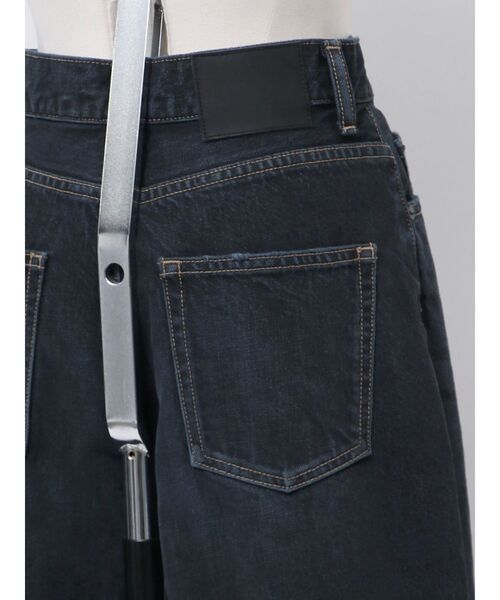 VEQUM（VEQUM）の「【VEQUM】RIM WIDE JEANS（デニムパンツ・レディース・ブラック/ライトブルー/インディゴブルー・26/25/24）」の14枚目の写真