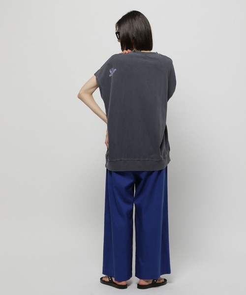 niko and...(ニコアンド)の「DRYイージーワイドパンツ(その他パンツ・レディース・カーキ/ブルー/チャコール/ライトグレー・MEDIUM/LARGE)」の18枚目の写真