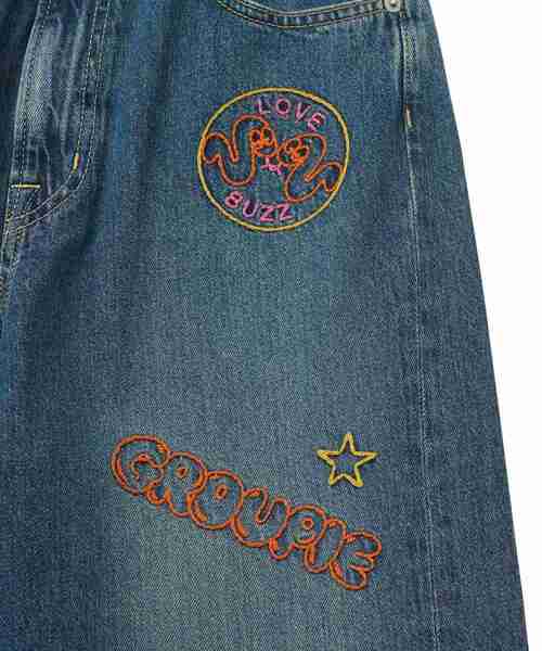 HYSTERIC GLAMOUR ヒステリックグラマー 刺繍デニム 90s HYSTERIC GLAMOUR ヒステリックグラマー 刺繍デニム 90s - メルカリ