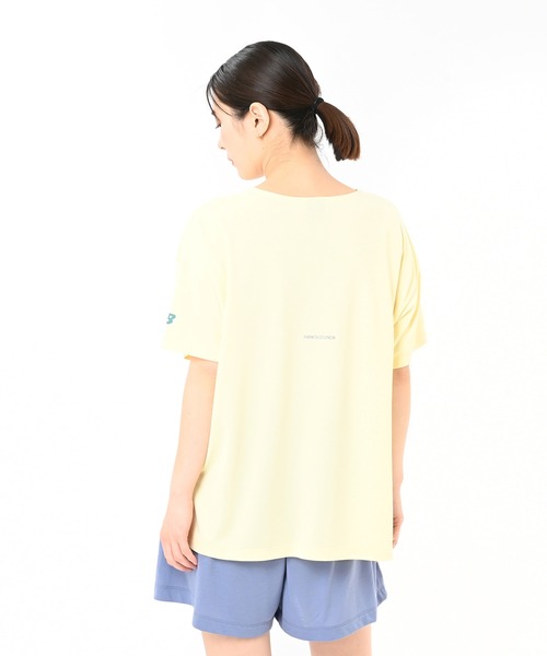 NEW BALANCE(ニューバランス)の「パフォーマンスファンクションTシャツ(Tシャツ/カットソー・レディース・ライトグリーン/ライトイエロー/ブラック/ライトブルー・SMALL/MEDIUM/LARGE/X-LARGE)」の7枚目の写真