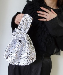 CORNERS | スパンコールミニバッグ(ハンドバッグ)