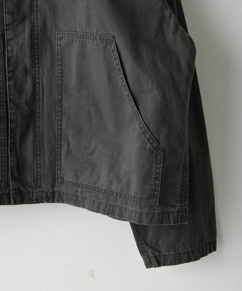 WHIMSIC(ウィムジック)の「【UNISEX】トラディショナルジャケット(ブルゾン・メンズ・ベージュ/チャコールグレー・FREE)」の15枚目の写真