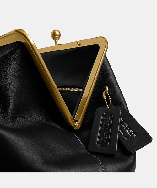 ランウェイ 【 COACH 】 キスロック フレーム バックパック COACH（コーチ）の「ラージ キスロック フレーム バッグ