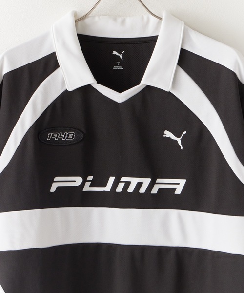 PUMA（プーマ）の「PUMA/プーマ FOOTBALL シャツ（Tシャツ/カットソー・メンズ・ブラック/ホワイト・L/XL/M）」の13枚目の写真