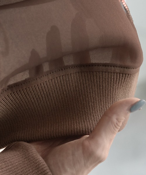 reca（レカ）の「ダンボールシアーMA-1（MA-1・レディース・ブラック/ホワイト/カーキ/モカ・M）」の19枚目の写真