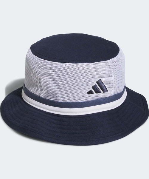 専用‼️1PIUIGUALE3 GOLF バケットハット メッシュ春夏用 メッシュ スプリングバケットハット【adidas Golf/アディダス