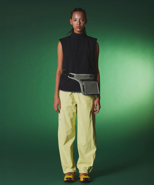 MARMOT CAPITAL（マーモットキャピタル）の「【MARMOT CAPITAL / マーモット キャピタル】 WAIST BAG 25SSG- 02（ショルダーバッグ・メンズ・チャコールグレー/ライトブルー/グリーン系その他・FREE）」の4枚目の写真