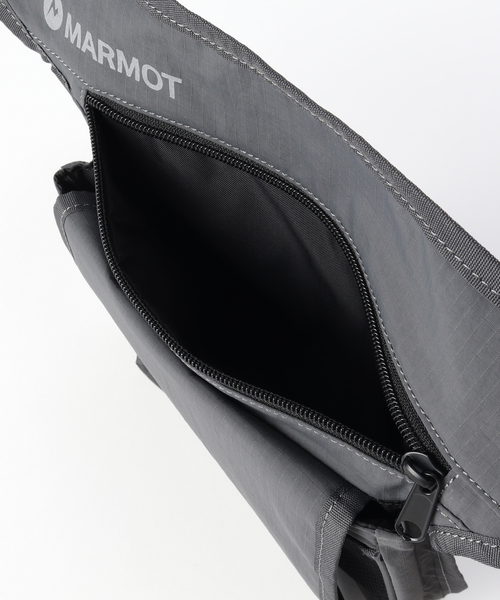 MARMOT CAPITAL（マーモットキャピタル）の「【MARMOT CAPITAL / マーモット キャピタル】 WAIST BAG 25SSG- 02（ショルダーバッグ・メンズ・チャコールグレー/ライトブルー/グリーン系その他・FREE）」の7枚目の写真