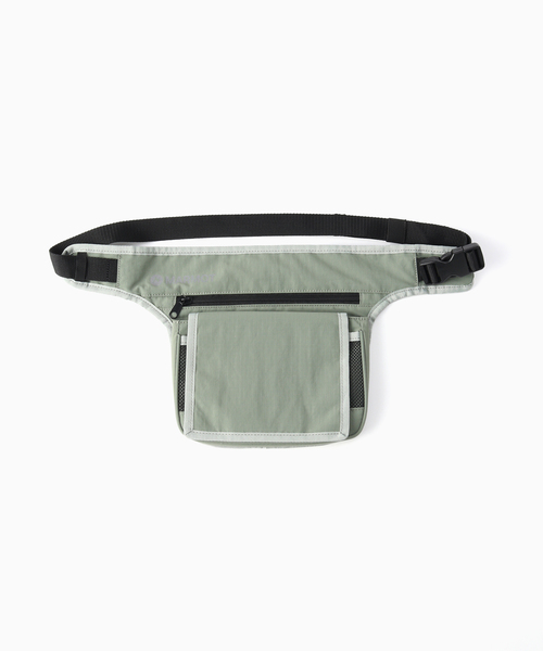 MARMOT CAPITAL（マーモットキャピタル）の「【MARMOT CAPITAL / マーモット キャピタル】 WAIST BAG 25SSG- 02（ショルダーバッグ・メンズ・チャコールグレー/ライトブルー/グリーン系その他・FREE）」の12枚目の写真