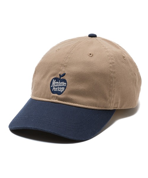 Manhattan Portage（マンハッタンポーテージ）の「Manhattan Portage/マンハッタンポーテージ キャップ APPLE EMB 2TONE CAP MP328（キャップ・メンズ・ベージュ系その他4/ベージュ系その他2/ベージュ系その他/チャコールグレー/ベージュ系その他3・FREE）」の5枚目の写真