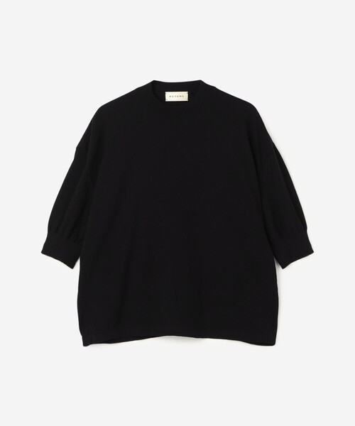 MEYAME |〈別注〉コットンニット半袖Tシャツ WOMEN（ニット