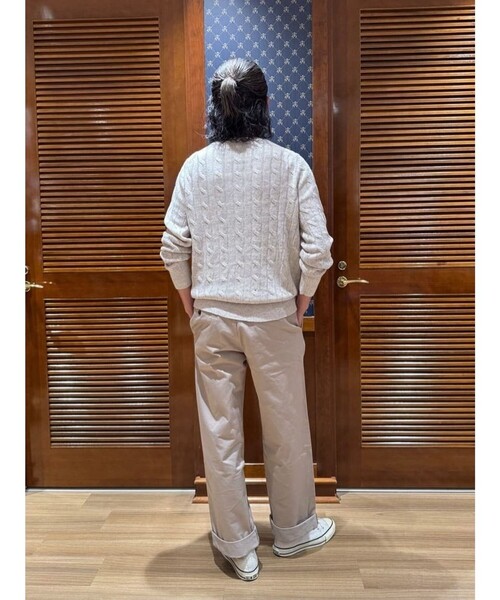 BROOKS BROTHERS(ブルックスブラザーズ)の「コットン プレーンフロント チノパンツ(チノパンツ・メンズ・オリーブ/ベージュ/ネイビー・31inch/32inch/33inch/34inch/36inch/38inch/30inch/35inch)」の13枚目の写真