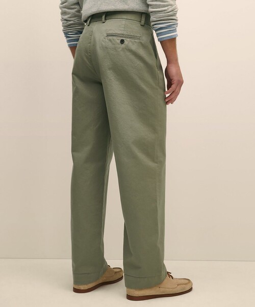 BROOKS BROTHERS(ブルックスブラザーズ)の「コットン プレーンフロント チノパンツ(チノパンツ・メンズ・オリーブ/ベージュ/ネイビー・31inch/32inch/33inch/34inch/36inch/38inch/30inch/35inch)」の19枚目の写真