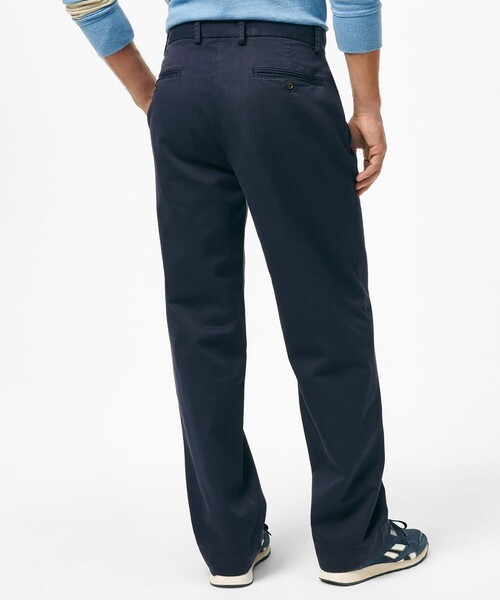 BROOKS BROTHERS(ブルックスブラザーズ)の「コットン プレーンフロント チノパンツ(チノパンツ・メンズ・オリーブ/ベージュ/ネイビー・31inch/32inch/33inch/34inch/36inch/38inch/30inch/35inch)」の4枚目の写真