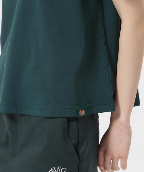 Jack Bunny!!（ジャックバニー）の「【Jack Bunny!!】【Dickies】PEカノコ半袖ポロシャツ（ポロシャツ・レディース・グリーン/ホワイト/イエロー・LARGE/MEDIUM/SMALL）」の13枚目の写真