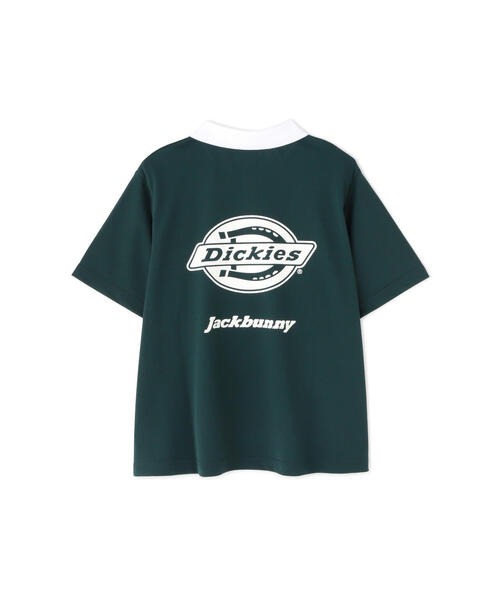 Jack Bunny!!（ジャックバニー）の「【Jack Bunny!!】【Dickies】PEカノコ半袖ポロシャツ（ポロシャツ・レディース・グリーン/ホワイト/イエロー・LARGE/MEDIUM/SMALL）」の21枚目の写真