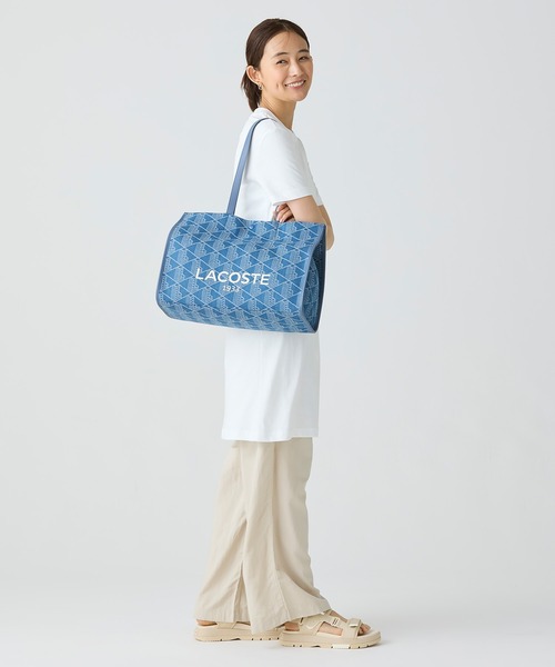 ☆LACOSTE☆ ジャカード ラージ トートバッグ 楽天市場】【SALE／40%OFF】ヘリテージキャンバス ジャガード