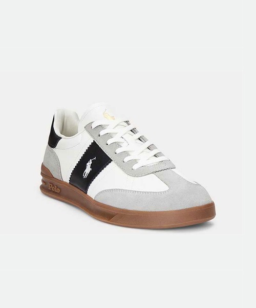 POLO RALPH LAUREN(ポロ ラルフ ローレン)の「ポロ ラルフ ローレン ヘリテージ エラ スニーカー(スニーカー・メンズ・ホワイト系その他/ブラック・100/95/90/85/80/75)」の3枚目の写真