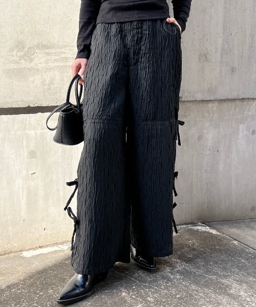 定番の中古商品 セール】organdie MI pants（その他パンツ）｜HONEY wide ribbon パンツ