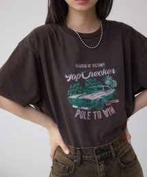 AZUL by moussy | USEDロックルーズTシャツ(Tシャツ/カットソー)
