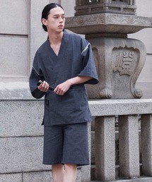 MDR（エムディアール）の「『しじら織り甚平』【上下 2点セット】（浴衣）」
