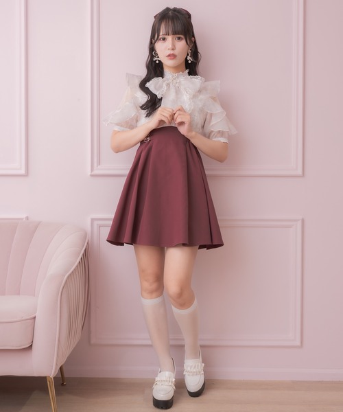 ロジータ 花柄ボウタイドッキングワンピース 花柄ボウタイドッキングワンピース（ワンピース）｜ROJITA
