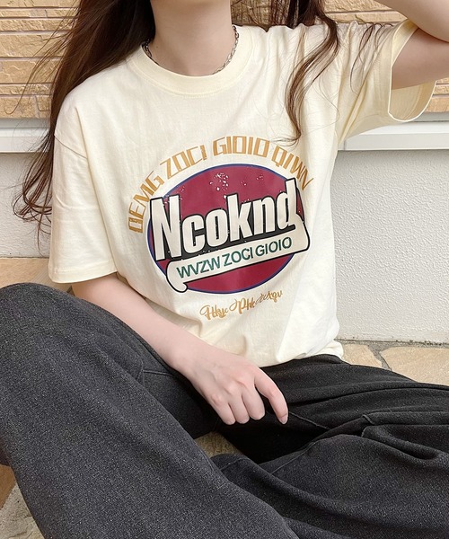 ミンギュ　NANA bnb Tシャツ　Sサイズ SEVENTEEN] NANA bnb with Seventeen : T-Shirt – krmerch